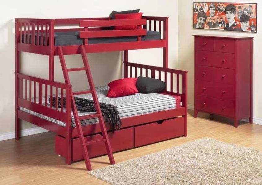 Детская двухъярусная кровать Ikea является идеальным вариантом спального места для того, чтобы сэкономить пространство Что представляет собой двухэтажная конструкция Предполагается ли кровать с диваном Насколько надежна двуспальная деревянная модель