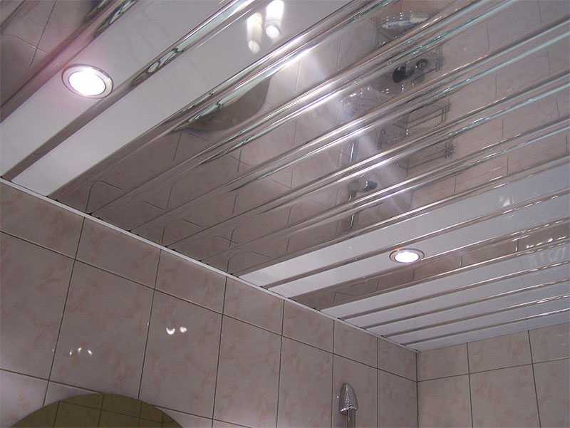 Зеркальный потолок в ванной комнате: плюсы и минусы, варианты дизайна