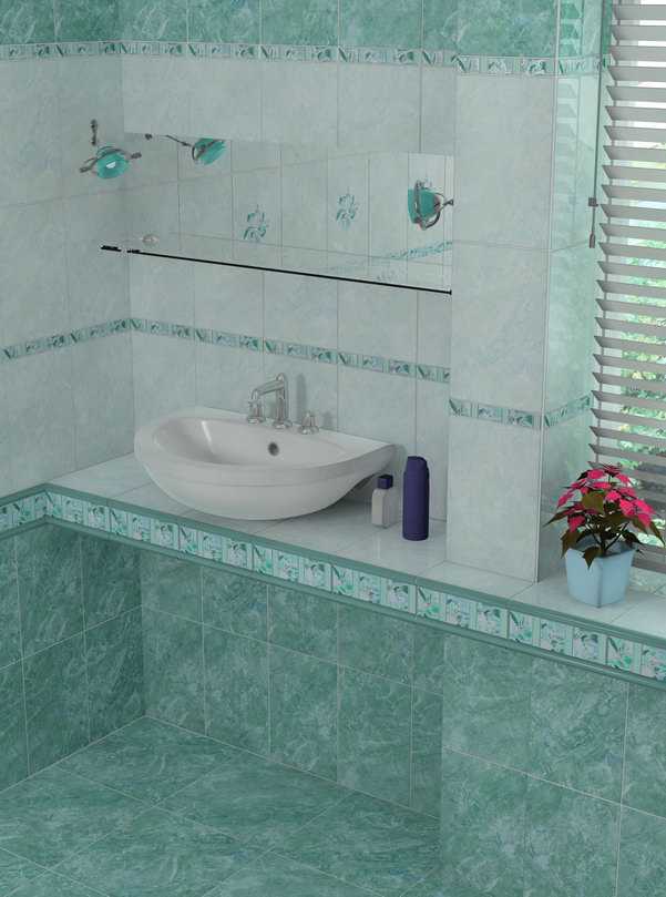 Бирюзовая плитка для ванной (42 фото) — плюсы и минусы цвета для ванной комнаты, советы по выбору керамической плитки с оттенком бирюзы