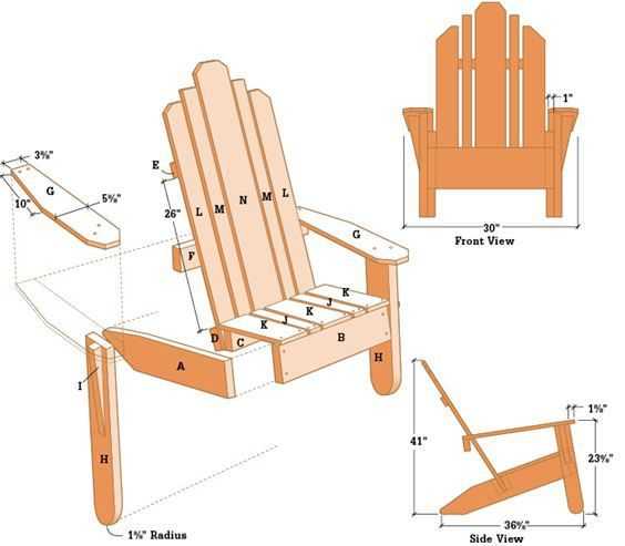 Раскладное кресло своими руками: выбор модели и пошаговая инструкция