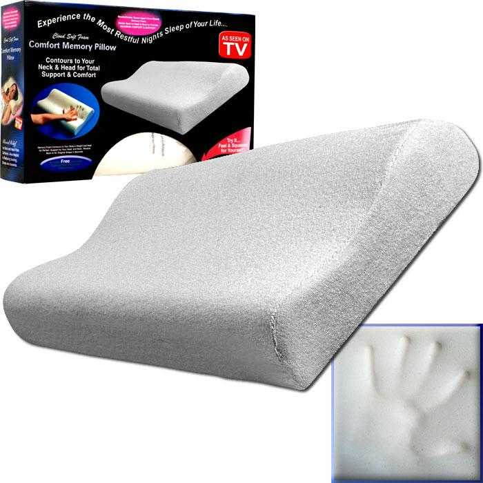 Ортопедическая подушка с эффектом памяти memory foam: что это такое, особенности, как выбрать