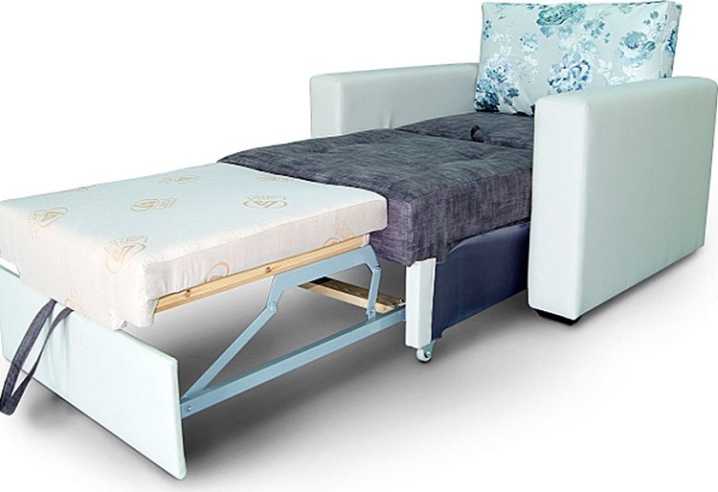 Кресло-кровать с ортопедическим матрасом: виды и правила выбора