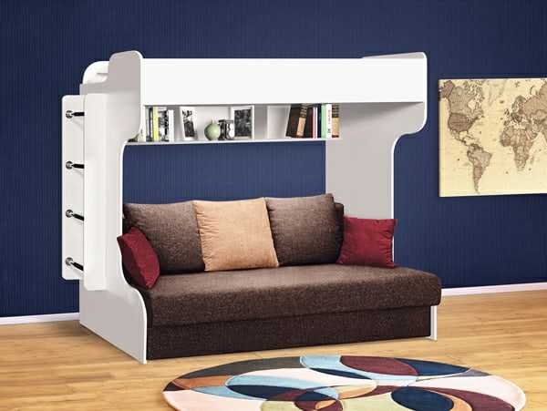 Двухъярусная кровать для девочек, преимущества и недостатки мебели
