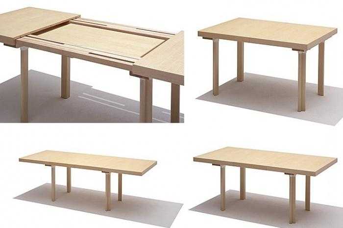 Обеденные столы из массива дуба относятся к категории дорогой мебели В чем их преимущество Какие размеры имеют деревянные (квадратные, прямоугольные, овальные и круглые) столы на кухню В чем особенность раздвижных и раскладных столов