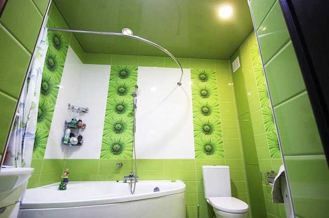 Керамическая плитка для ванной, фото интерьеров