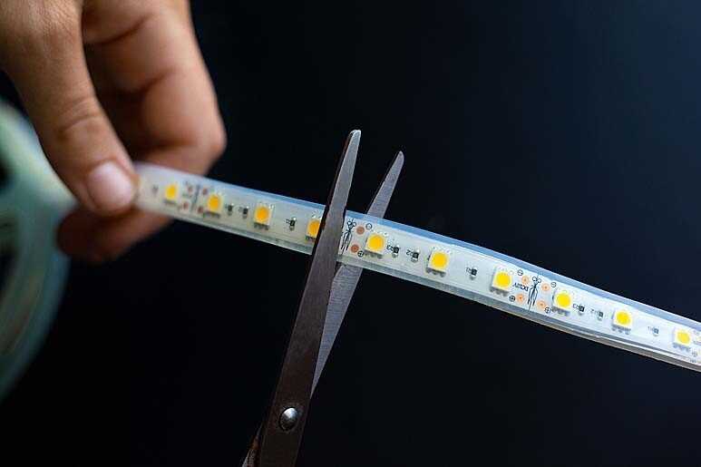 Как разрезать или соединить светодиодную ленту