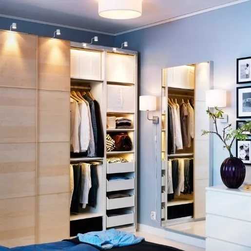 Шкафы для одежды от ikea