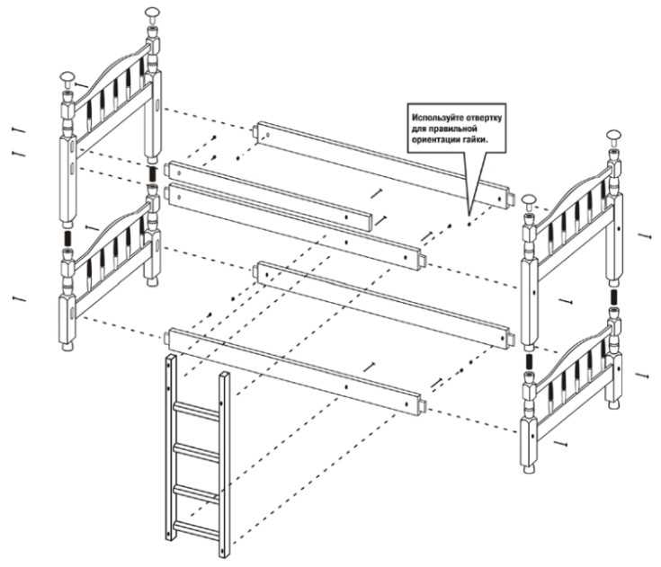 Как сделать двухъярусную кровать своими руками: схема, пошаговая инструкция и прочее + чертежи, фото и видео