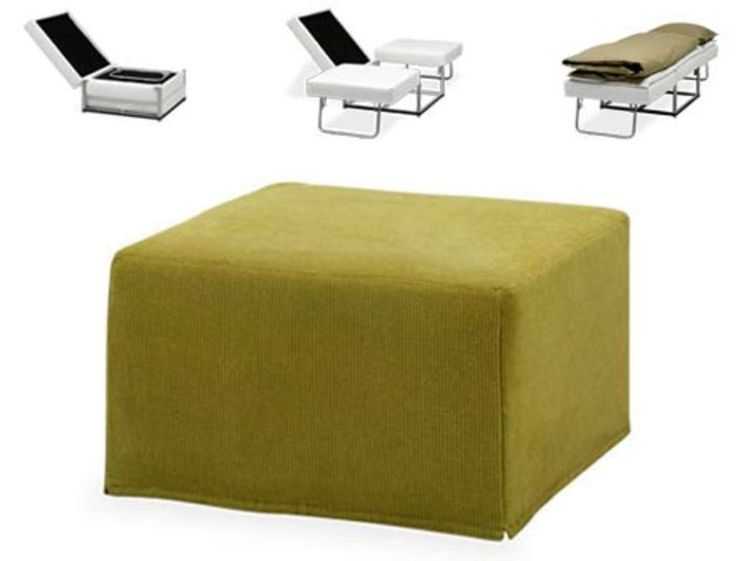 Раскладной пуф выполняет множество функций одновременно, поэтому практически незаменим в любом доме Обзор складного пуфика-кровати и пуфа-матраса поможет сделать правильный выбор Какие виды раскладных пуфов бывают В чем преимущества такой мебели