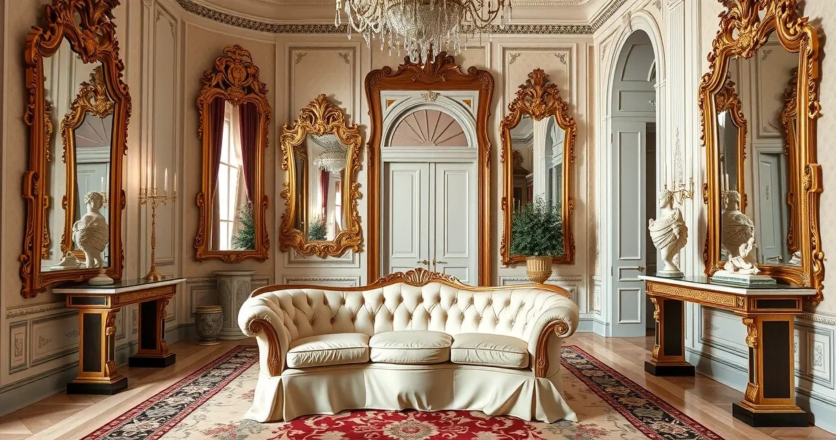 Мебель в стиле барокко: как создать роскошный интерьер