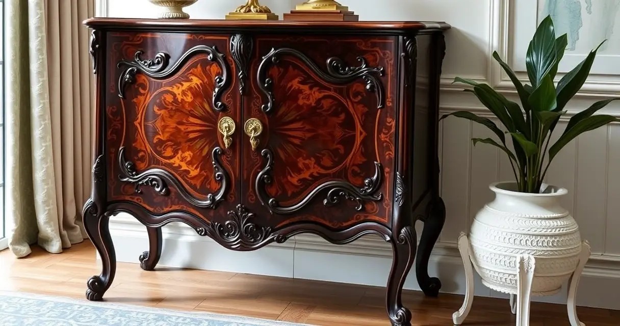 Мебель в стиле барокко: как создать роскошный интерьер