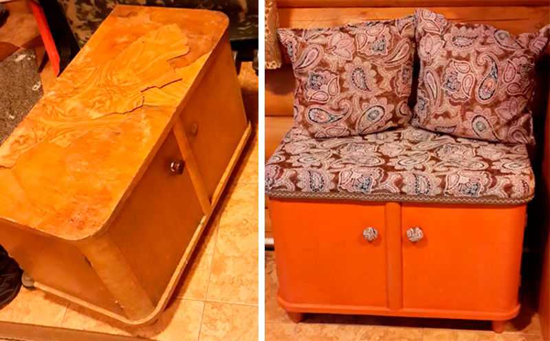 Как обновить старую мебель своими руками: идеи обновления, фото