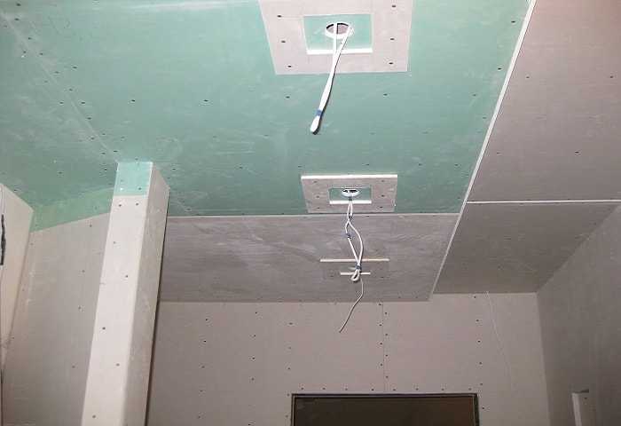 Монтаж светильников в натяжной потолок своими руками