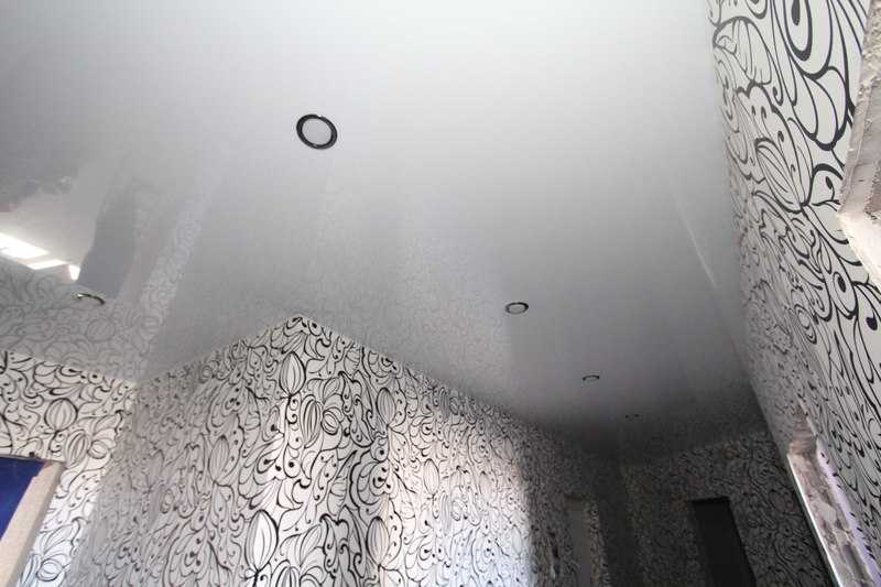 Потолок серого цвета: 80+ фото, идеи оформления натяжного или гипсокартонного