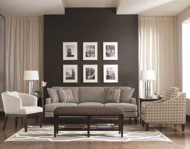 Сочетание серого и коричневого в интерьере (45 фото): серо-коричневый цвет в интерьере спальни и других комнат