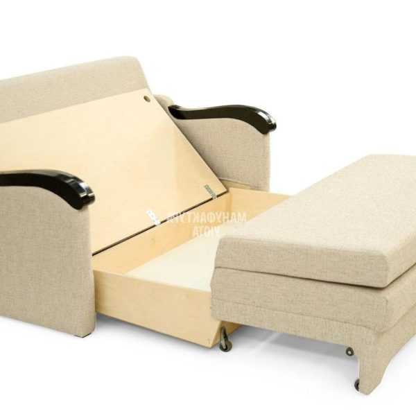 Выкатные диваны с ящиками для белья: двуспальные выдвижные вперед с бельевым ящиком в подлокотниках, выдвигающиеся прямые с пружинным блоком и ящиком для хранения, другие модели