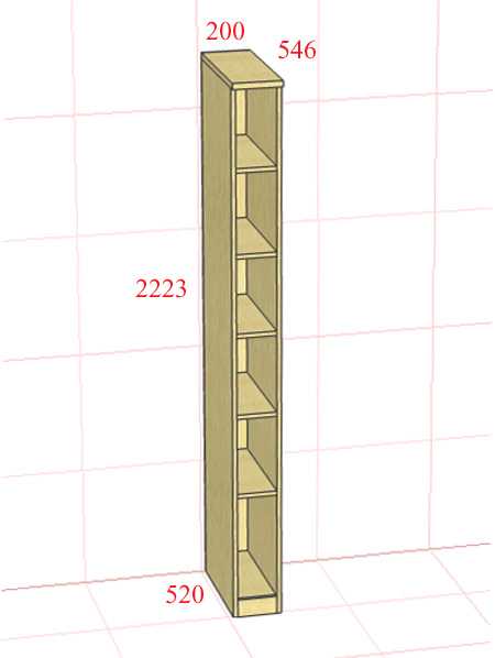 Длина пенала. Шкаф пенал колонна 20х200х50. Стеллаж 20 см ширина. Стеллаж 20 см глубина. Стеллаж глубина 15 см.