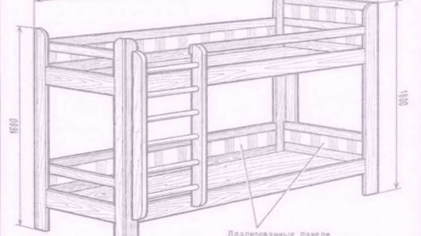 Двуспальная кровать из дерева своими руками: посмотрите фото и выберите чертеж, изготовьте составляющие, сделайте деревянный каркас и соберите прекрасное ложе