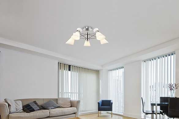 Белый матовый натяжной потолок (31 фото): потолочные покрытия в спальне и других помещениях дома