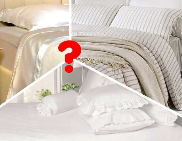Из какой ткани постельное белье лучше: поплин, сатин или бязь