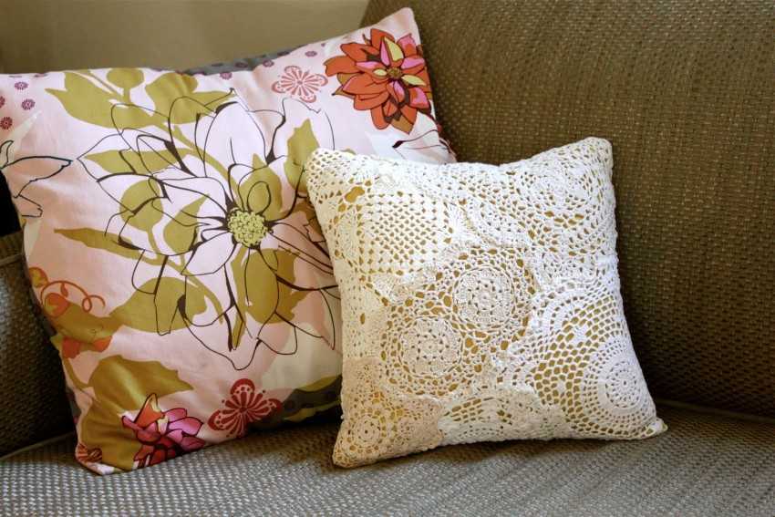Подушки для дивана декоративные для оформления интерьера, мастер-класс по пошиву