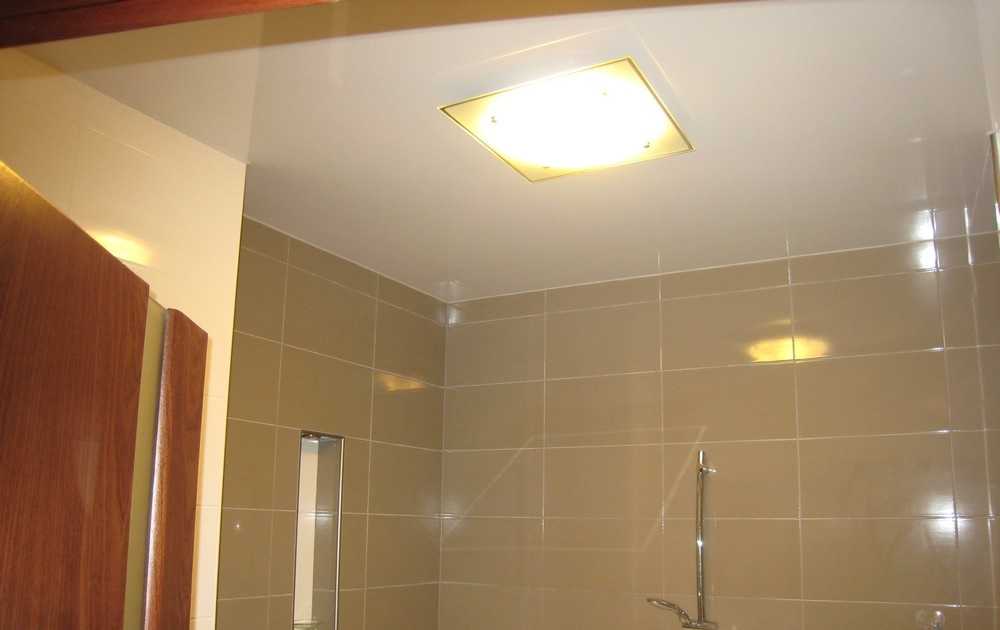 Светильники на потолок в ванную комнату