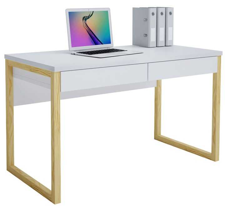 Белый компьютерный стол в глянце – интересная задумка дизайнеров Как выбрать рабочую модель для компьютера от Ikea Преимущества узкой письменной конструкции из дуба и массива Как выглядит современный большой столик с боковым стеллажом
