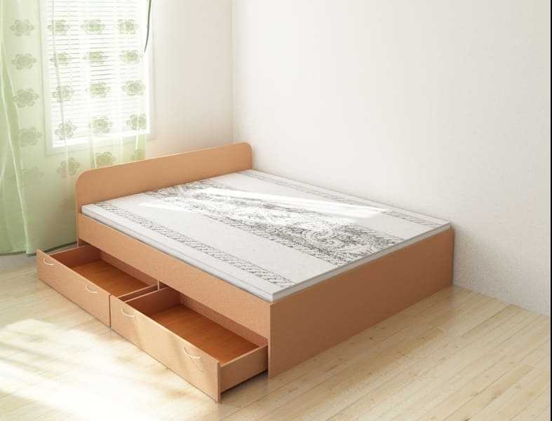 Высота кровати с матрасом от пола: какова стандартная высота кровати от пола с матрасом