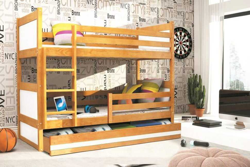 Детская двухъярусная кровать ikea (27 фото): двухэтажная конструкция с диваном и двуспальная деревянная модель «туффинг» для детей, отзывы
