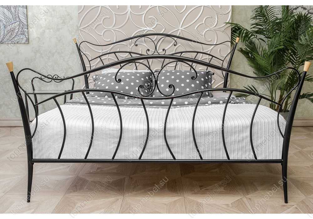 Двуспальные металлические кровати