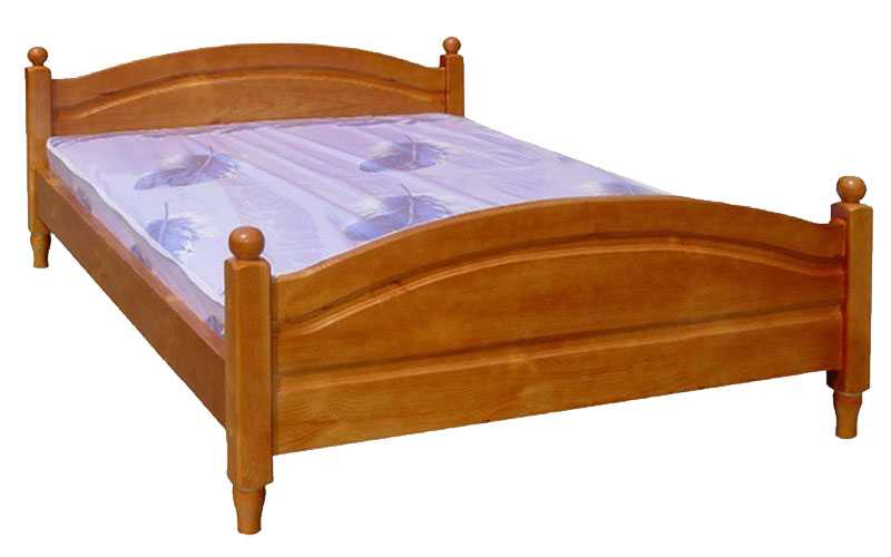 Кровати из натурального дерева, массива сосны, дуба, бука - особенности, плюсы и минусы