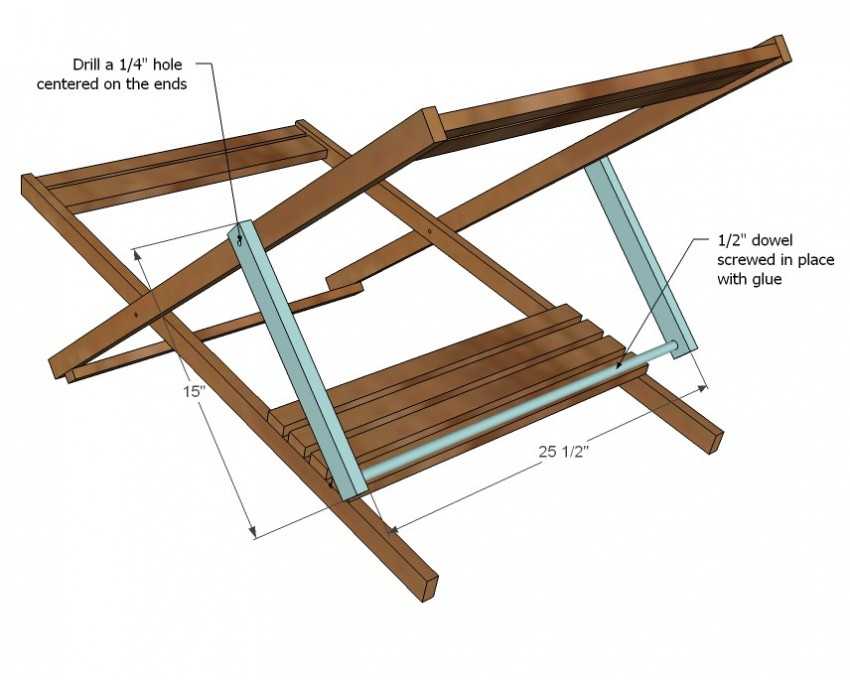 Кресло «кентукки»: чертежи с размерами, кентуккийский стул своими руками из брусков по схеме. как сделать садовый складной шезлонг с высокой спинкой?