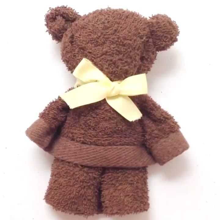 Как сделать медведя из полотенца: пошаговая инструкция, как сделать мишку из полотенца.
