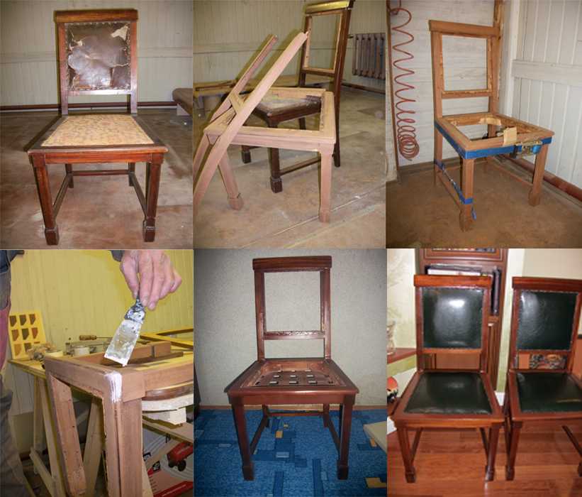 Как отреставрировать старые стулья: современные способы, фото, видео