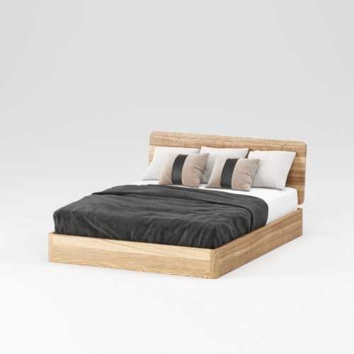 Особенности кроватей из массива дерева с подъемным механизмом