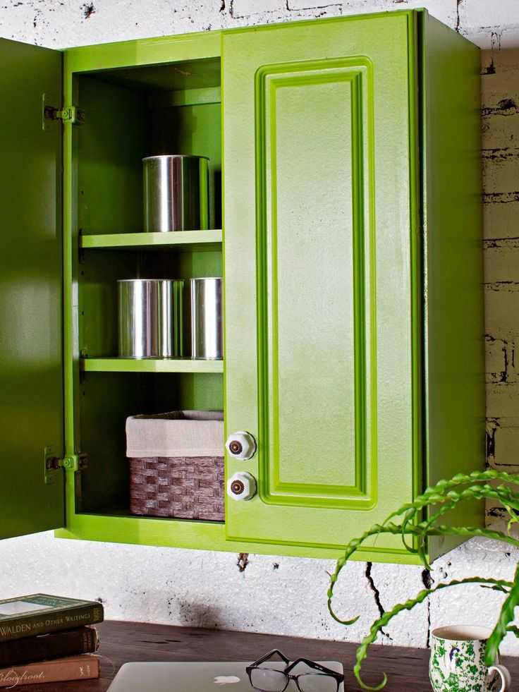 Покраска гарнитура на кухне: все о способе обновления мебели.