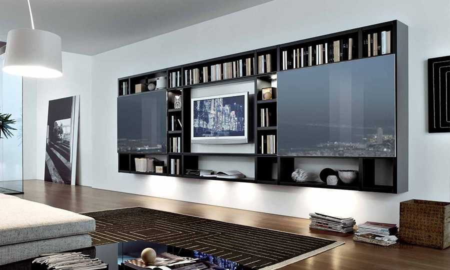 Глянцевая мебель в гостиную: белая и черная, серая и другая глянцевая мебель в современном и другом стиле в зал
