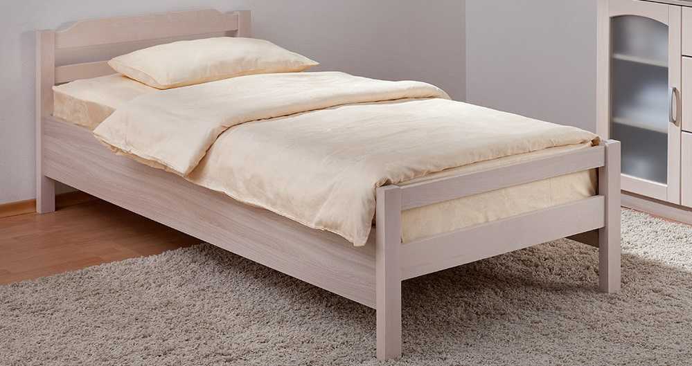 При выборе мебели в спальню, важно учитывать размеры кровати Что такое кровати-полуторки Какая должна быть ширина, длина и высота мебели