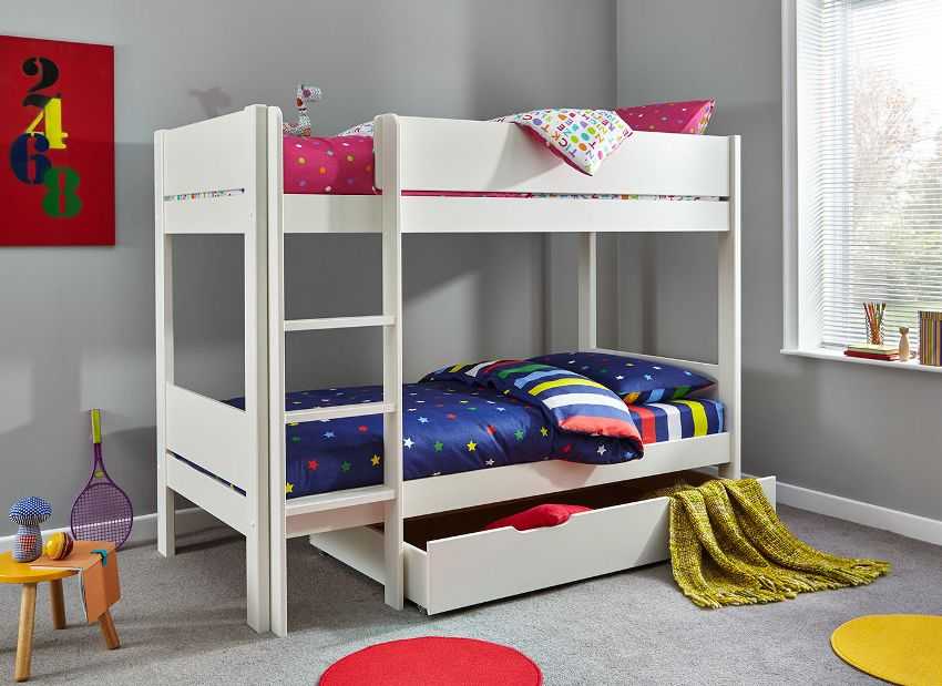 Детская двухъярусная кровать ikea (27 фото): двухэтажная конструкция с диваном и двуспальная деревянная модель «туффинг» для детей, отзывы