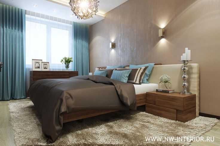 Бежевая спальня (109 фото): дизайн интерьера в бежево-коричневых тонах, с золотыми, синими, голубыми и шоколадными акцентами