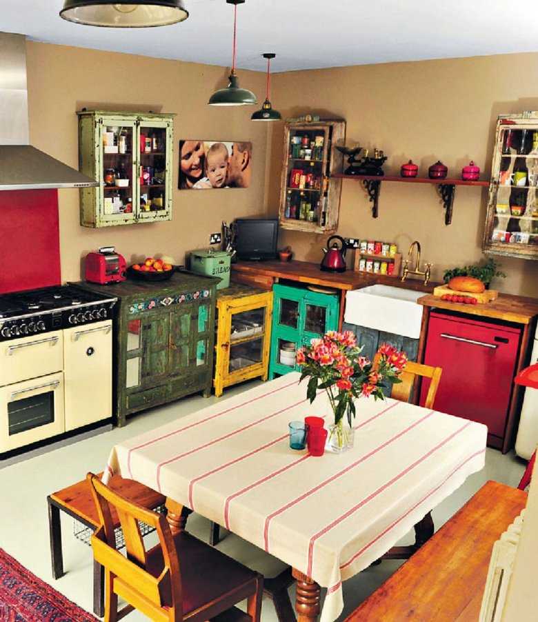 Стол для кухни: разновидности, выбор цвета, реальные фото примеры