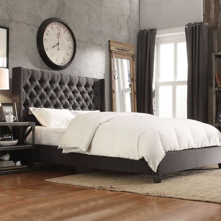 Кровати с мягким изголовьем (93 фото): белые интерьерные с мягкой высокой спинкой из ткани и панелями, красивые дизайны, отзывы