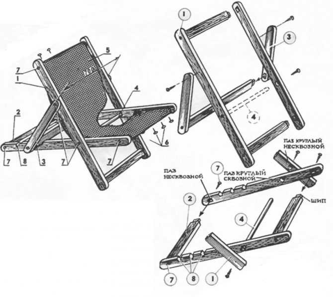 Как сделать раскладное кресло-кровать своими руками
