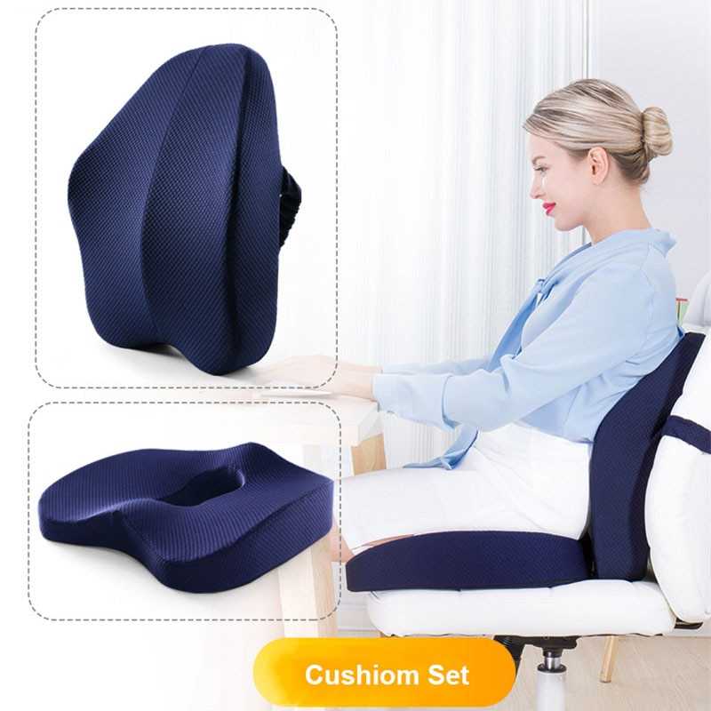 Как выбрать ортопедическую подушку для сидения