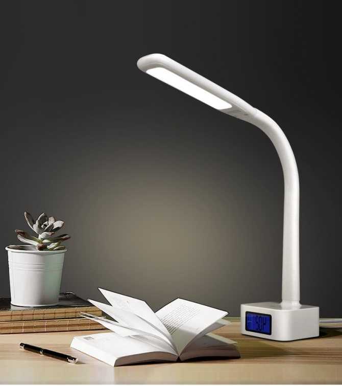 Настольная лампа - как выбрать с креплением к столу. светодиодную или классическую по качеству и цене