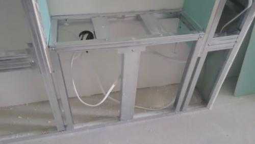 Шкаф из гипсокартона своими руками: встроенный, кухонный, фото