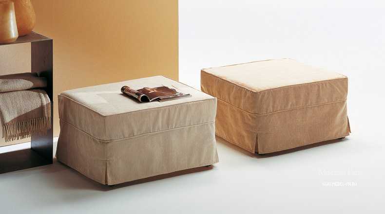 Пуф-трансформер: обзор пуфа-раскладушки, пуфика-кубика 5 в 1 и пуфа-кровати со спальным местом, каркасных моделей в виде журнального столика