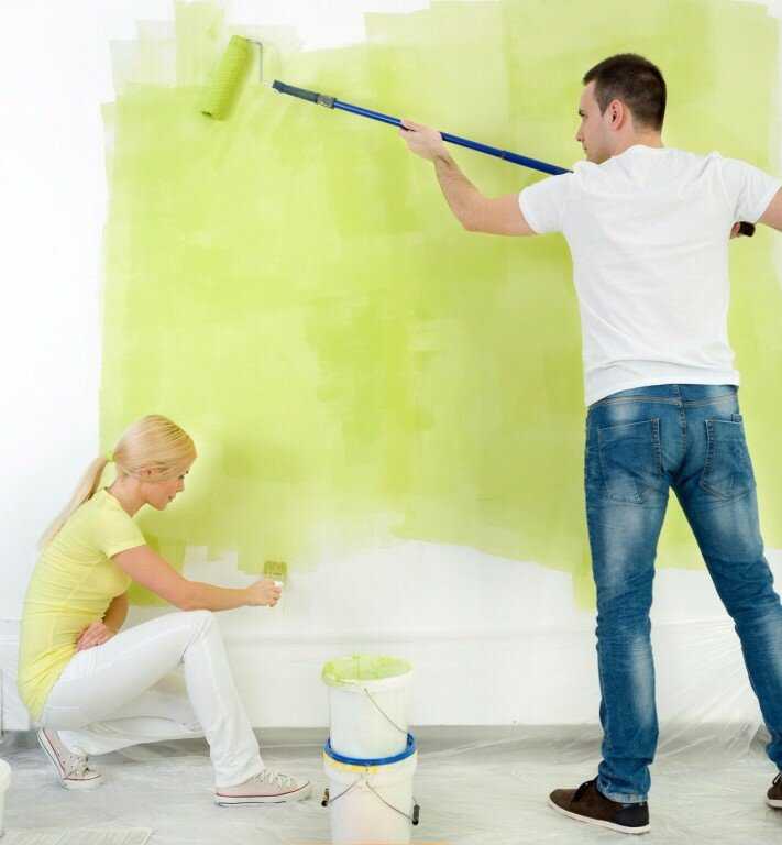 Фактурная краска для стен: особенности выбора и нанесения