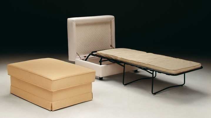Пуф-трансформер: обзор пуфа-раскладушки, пуфика-кубика 5 в 1 и пуфа-кровати со спальным местом, каркасных моделей в виде журнального столика
