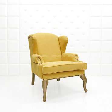 Кресло в английском стиле (18 фото) — кожаные модели с высокой спинкой, подголовником и «ушами»